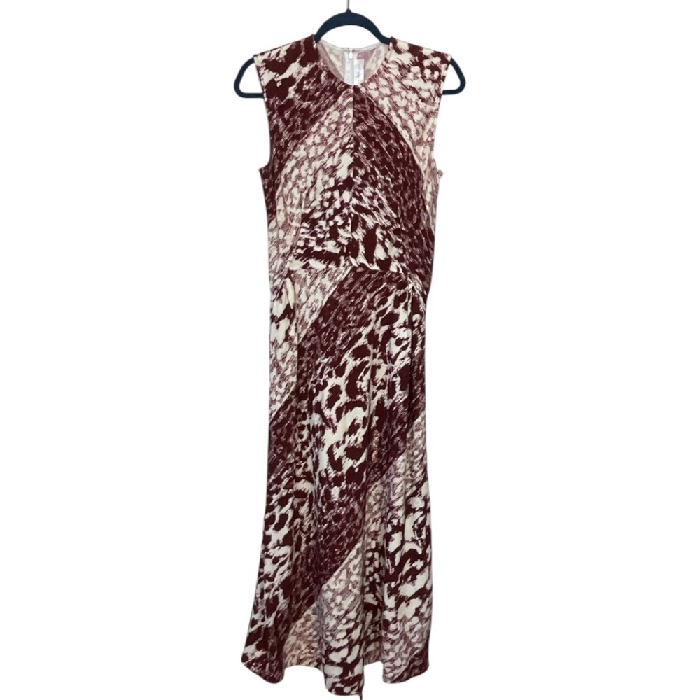 Victoria Beckham Leopard Print Maxi Dress - Picture 3 of 16